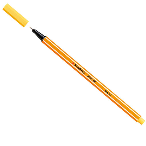 Picture of STABILO FINELINER PEN YELLOW (88/44)